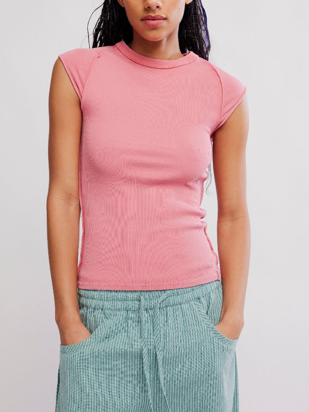 🆕 FREE PEOPLE We The Free Ever Had Tee / Strawberry Rhubarb